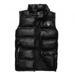 veste armani hommes sans manches exquis reduction marque mode noir